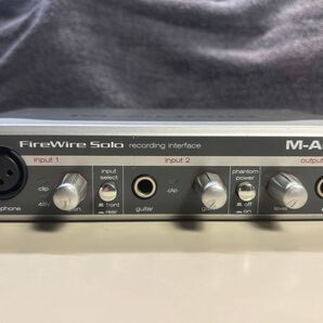【ジャンク品】M-AUDIO FireWire Solo recording interface オーディオインターフェース