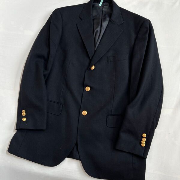 TEIJIN MEN'S SHOP 紺ブレザー 金ボタン