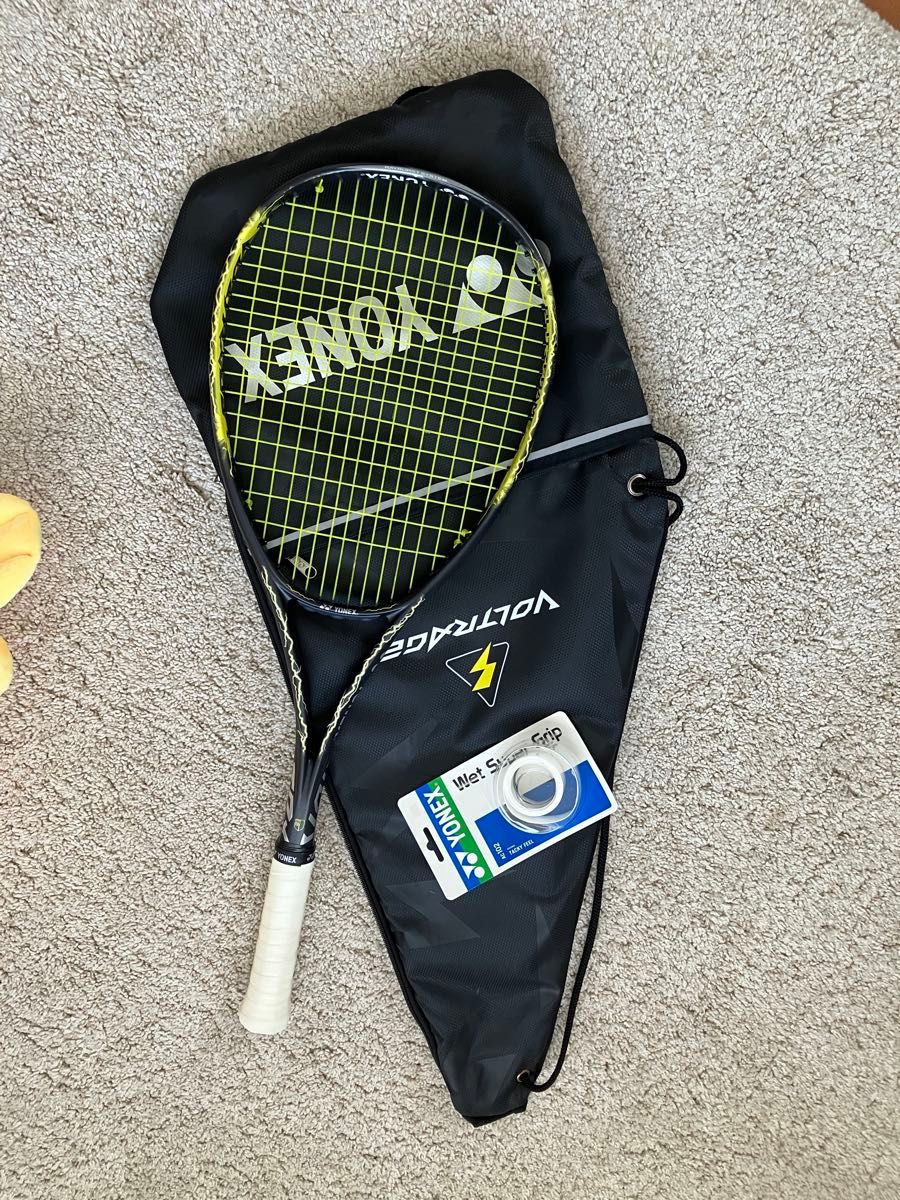 YONEX VOLTRAGE Tシャツ L ブラック/イエロー ヨネックス ボルトレイジ プロモーション Tシャツ Lサイズ