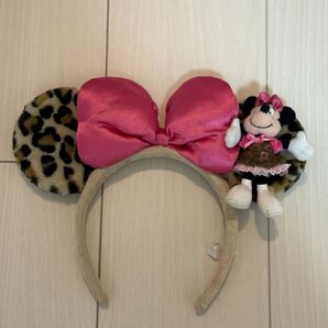 ディズニー ヒョウ柄 カチューシャ