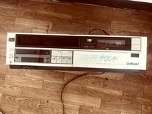 中古 National ナショナル VHSビデオデッキ NV-850HD GS4 Hi-Fi 昭和レトロ 希少 本体のみ 長期保管品 通電確認のみ ジャンク品_画像2