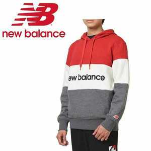 new balance ニューバランス アスレチックススタジアムフーディー MT93545-REP メンズ S インポート/USAサイズXS相当 タグ取り外し済み