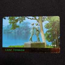 十和田湖　奥入瀬渓流　テレカ　未使用　テレホン　カード　２枚セット_画像3