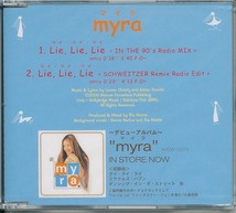 MYRA / マイラ / Lie,Lie,Lie /未開封CD！41333_画像1