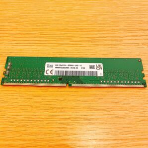 中古*デスクトップパソコン用メモリ SKhynix 8GB 1Rx8 PC4-3200AA-UA2-11の中古品