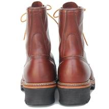 (06044)美品良品REDWING4418レッドウィングMadeinUSA 9D約27cm (96年-98年頃製PT91刺繍羽タグ ロガーブーツ シンサレート ライナー防寒)_画像4