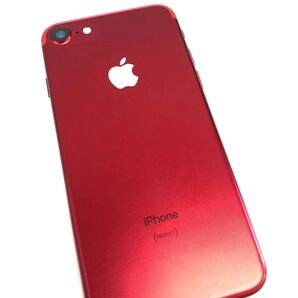 【美品】iPhone7 赤 128GB バッテリー容量93%