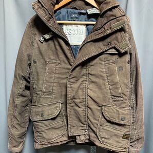 G-STAR RAW 中綿ジャケット コーデュロイ ブラウン y2k S