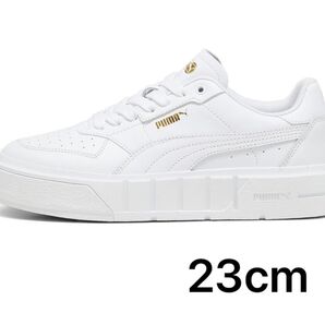 プーマ スニーカー 厚底 プラットフォーム CALI コート レザー ウィメンズ 393802 レディース 白 ホワイト