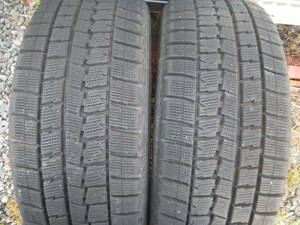 ２２５/５５ｒ１７バリ山バリ溝ダンロップ　２本セット　２０１８年