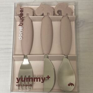 Done by Deer ベビーカトラリーセット ピンク