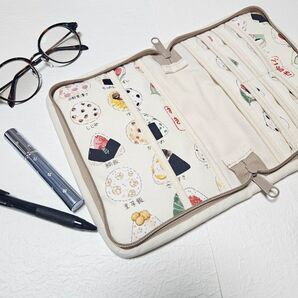 診察券ポーチ 保険証ケース お薬手帳 マルチケース ハンドメイドNo.705