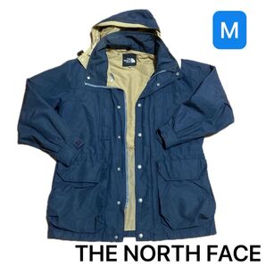THE NORTH FACE ノースフェイス マウンテンパーカー ライナー付 ネイビー Mサイズ 日本製 NP-2121