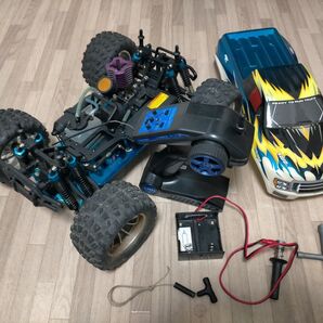 ★送料無料★ジャンク HSPエンジンラジコン4WDオフロードバギーモンスタートラックモントラ