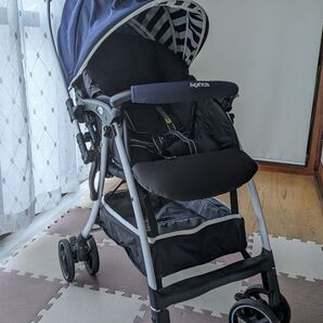 Aprica ラクーナエアーAB ストライプネイビー 2052957