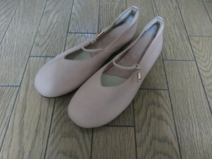 [ new goods ] original leather ballet shoes 25.0 P