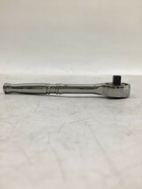 【中古品】SNAP-ON スナップオン 1/4 ラウンドヘッド スタンダードラチェット TN72　本体のみ　長期保管品　/　ITI62SAL10ZK　SC　〇〇_画像7