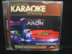 【中古CD】chartbuster KARAOKE GOLD / all songs in the style of AKON / CD+GRAPHICS
