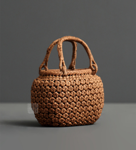  worker. handmade mountain .. basket bag hand-knitted mountain ... bag basket cane basket new goods product number 6548