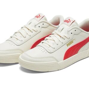 PUMA プーマ CARACAL 'WHITE HIGH RISK RED' 26.5センチ