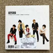 貴重です！CD FTISLAND 3RD MINI ALBUM RETURN K-POP 【20-09A】_画像2