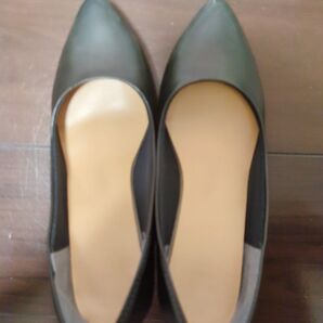 OL 事務用 パンプス22.0 黒 リクルート オケージョン