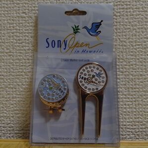 ゴルフ マーカー マグネット Sony open in Hawaii ハワイで購入