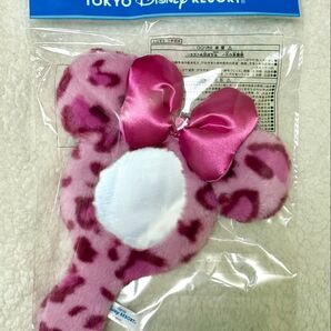 ディズニー ミニー ヒョウ柄 ミラー