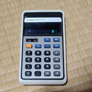 【通電確認済】 CASIO 電卓 MEMORYー10F