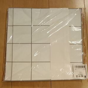 タイルシール ホワイト 未使用 6枚とあまり