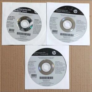 HP Windows10+Windows7 Pro 32bit+64Bit インストールDVD■OS リカバリーDVD