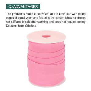新品 1インチのダブルフォールドバイアステープ ポリエステル製 クラフト用