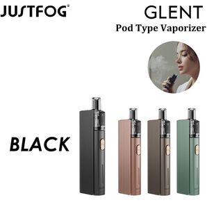 ヴェポライザー JUSTFOG GLENT POD型 スターターキット リキッド用 VAPE ベイプ CBD 電子タバコ ブラック