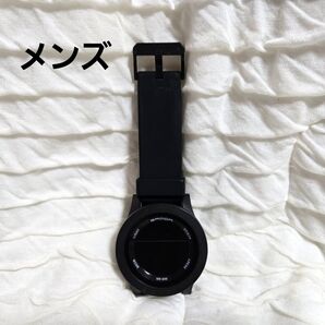 デジタル スポーツウォッチ SANDA 防水3ATM LEDバックライト 黒 ブラック