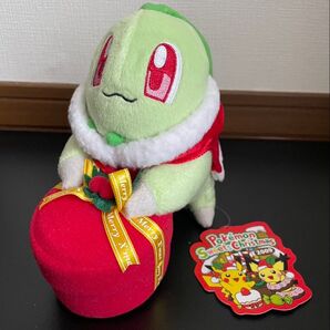 2009年 ポケモン ぬいぐるみ スイーツクリスマス チコリータ サンタ
