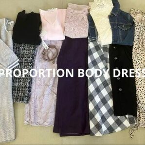 【PROPORTION BODY DRESSING】プロポーション13点セットアップ