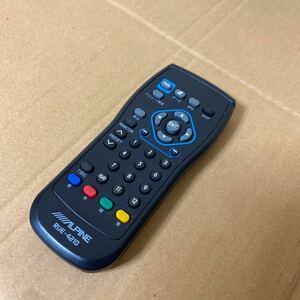 ALPINE RUE-4210 digital broadcasting remote control operation not yet verification Junk free shipping 