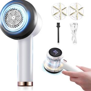 毛玉取り器 けだまとり 電動 毛玉クリーナー ホワイト 244