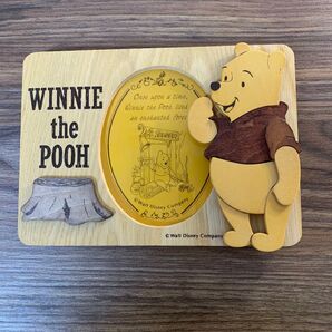 ディズニーくまのプーさん 木製 フォトフレーム 写真立て