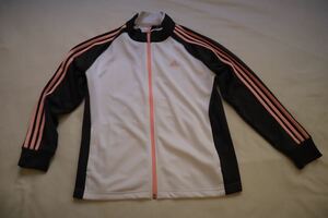 [ new goods ] Adidas lady's long sleeve jersey jacket WAP warm-up jacket (FKJ93) adidas lady's OT