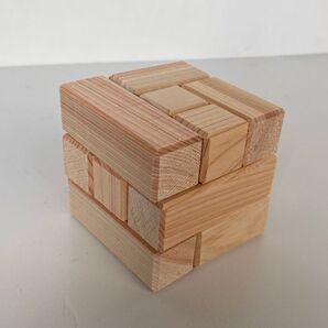 国産ヒノキ 木製ブロック 積み木 ブロック キューブ 図形 パズル 立方体 立体