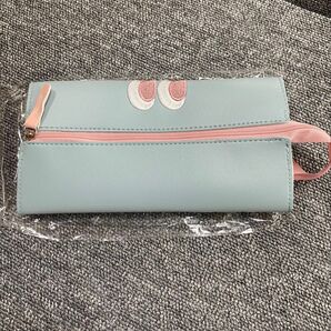 大容量 ジップ式 ポーチ ペンケース 筆箱 シンプル 軽量 防水 韓国 雑貨