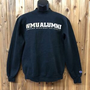 90s Champion/チャンピオン メンズ M 長袖 スウェット トレーナー トップス 裏起毛 WMU ALUMNI /WESTERN MICHIGAN アメカジ USA古着