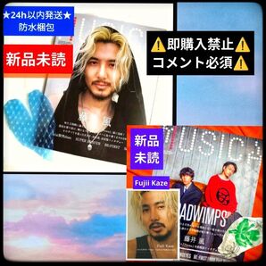 【コメント必須▼値下げ不可】MUSICA 藤井風 写真集 雑誌 ムジカ 7月&10月号 HEHN LASA 2点セット★