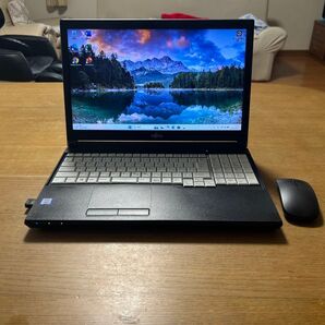 美品 富士通 Windows11Pro テンキー Webカメラ Win11Pro DVD