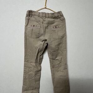 3can4on キッズ 女の子長ズボンパンツ ベージュ 120cm