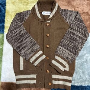 GLOBAL WORK グローバルワーク ニットカーディガン ブラウン M