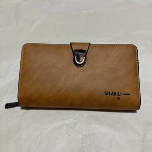 【保管未使用品】【SHABILI】 合皮レザー / 長財布 / 多収納