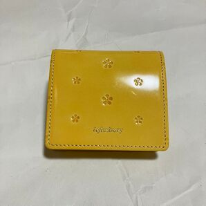 【長期保管未使用品】【AYLESBURY / アリスバーリー】 コインケース 黄