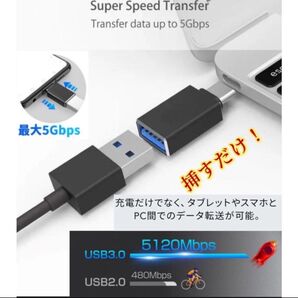 black※USB Type-C 変換 USB Type-C変換アダプター USB Type-C OTG 変換アダプター